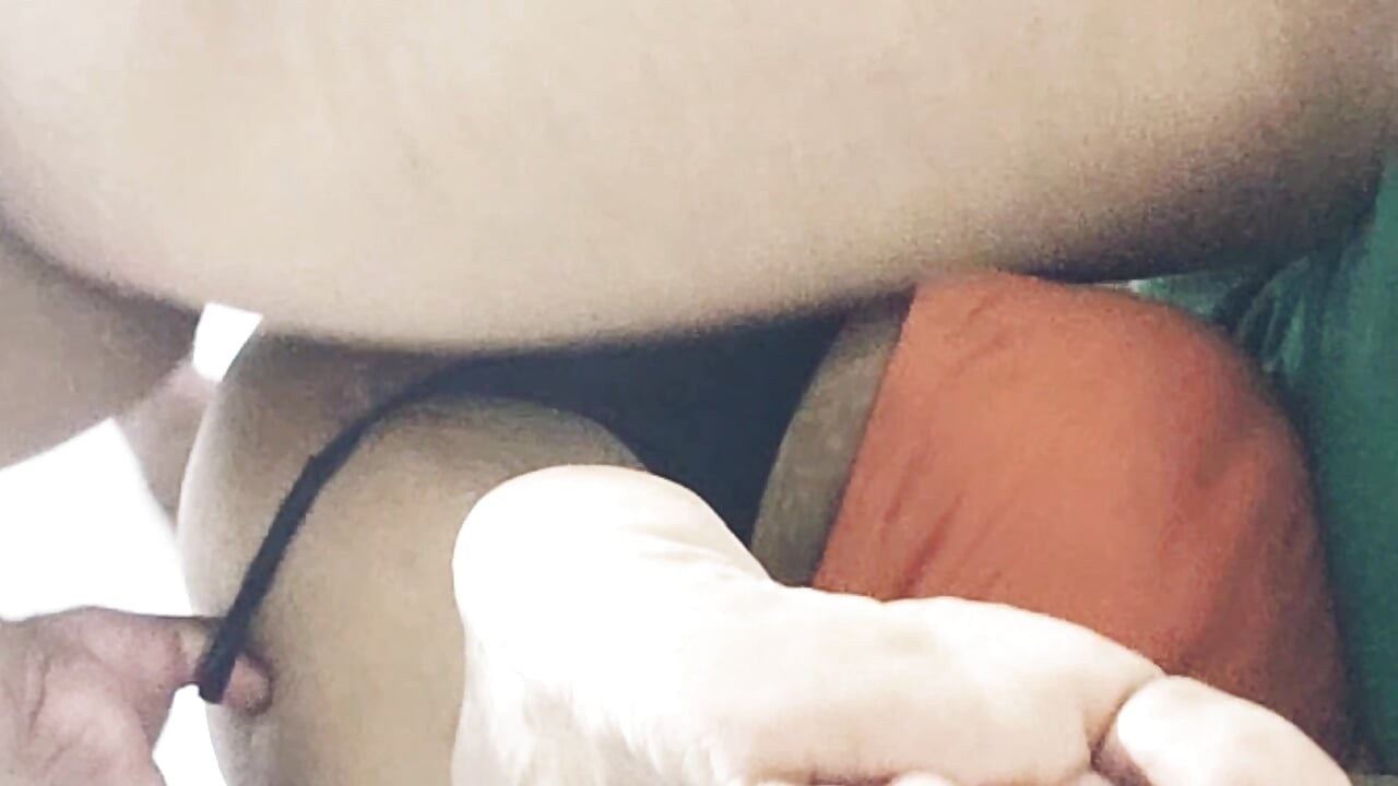Great Position to Get Everything Into the MILF's Big Pussy.