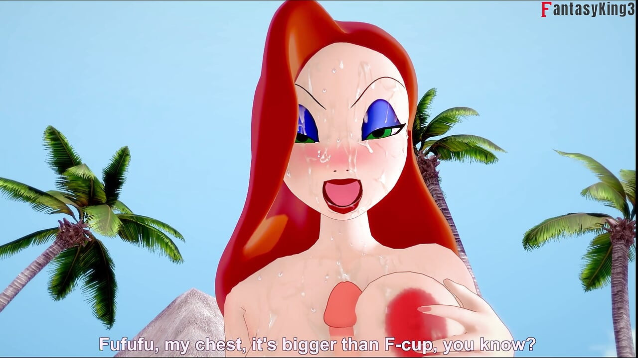γαμιέται από την καυτή Milf Jessica Rabbit
