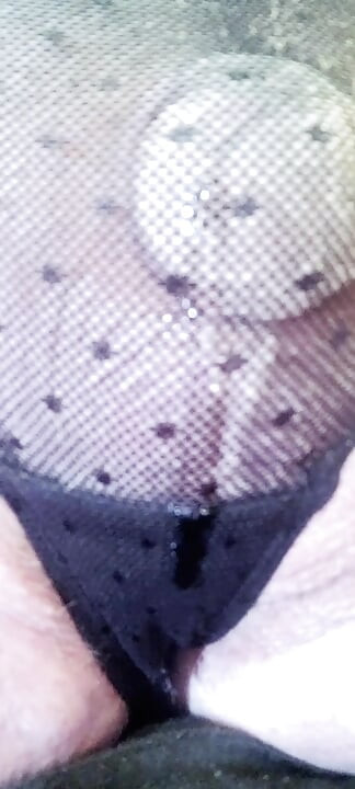 Leaking precum in my panties