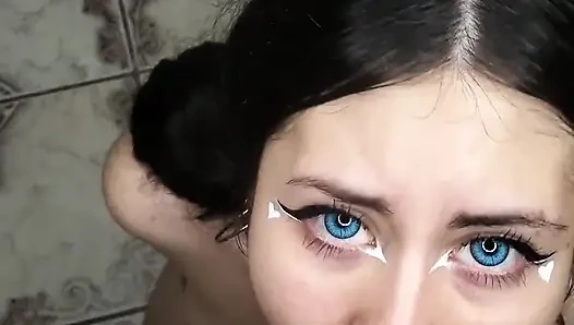 POV Essa Adora Mamar Sua Piroca Quando Chega Do Servio