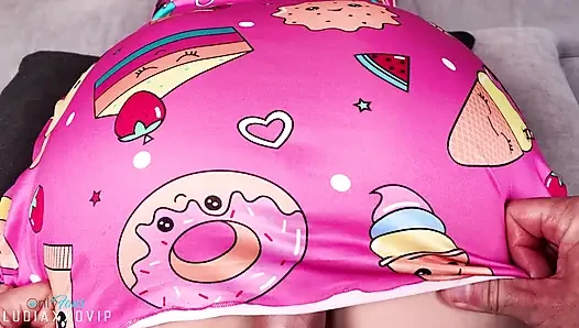 PLEASE DADDY!! DON'T CUM INSIDE ! Innocent Stepdaughter teased and Creampied