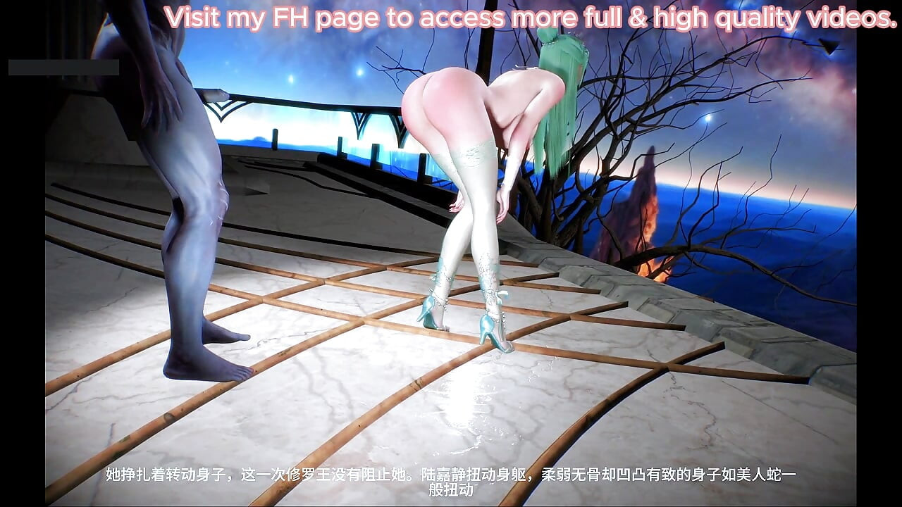 Digital gudinneglød: store pupper våkner – 3D-animasjon hentai