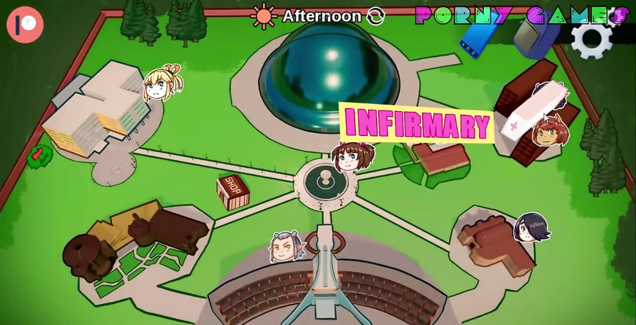 Heroes University H - Prologue - Masturbating Behind the College Part 5