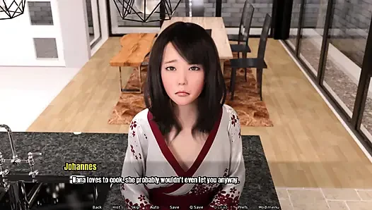 Grandma's house: Shizuka and I went out shopping