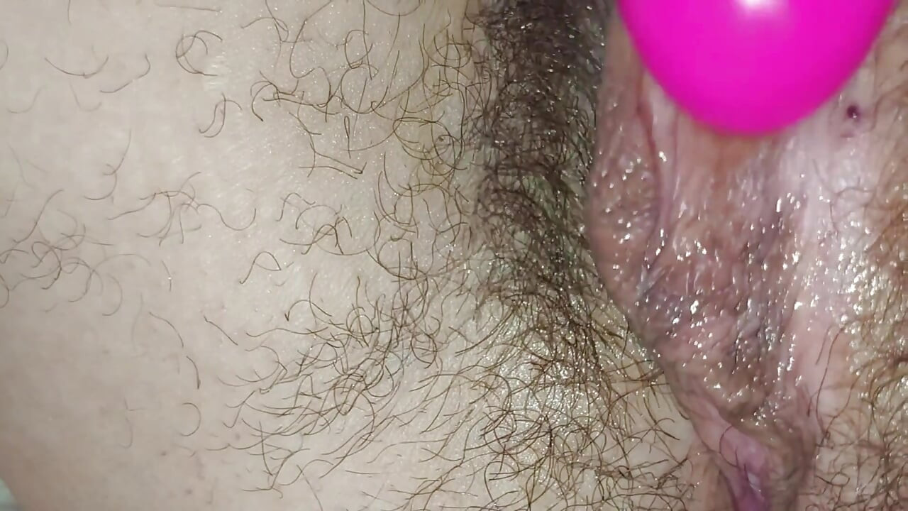 Wet Hairy Pussy Masturbating with Vibrator Close up Amateur Russian Model MILF Ginnagg