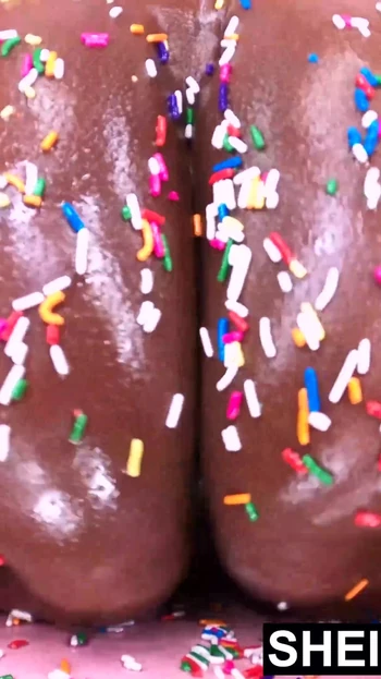 Thrilling moment from "I'm Winking My Sweet Sprinkles Coated Tiny Booty Hole, Pussy Closeup Asshole Erotica Fetish, Young"
