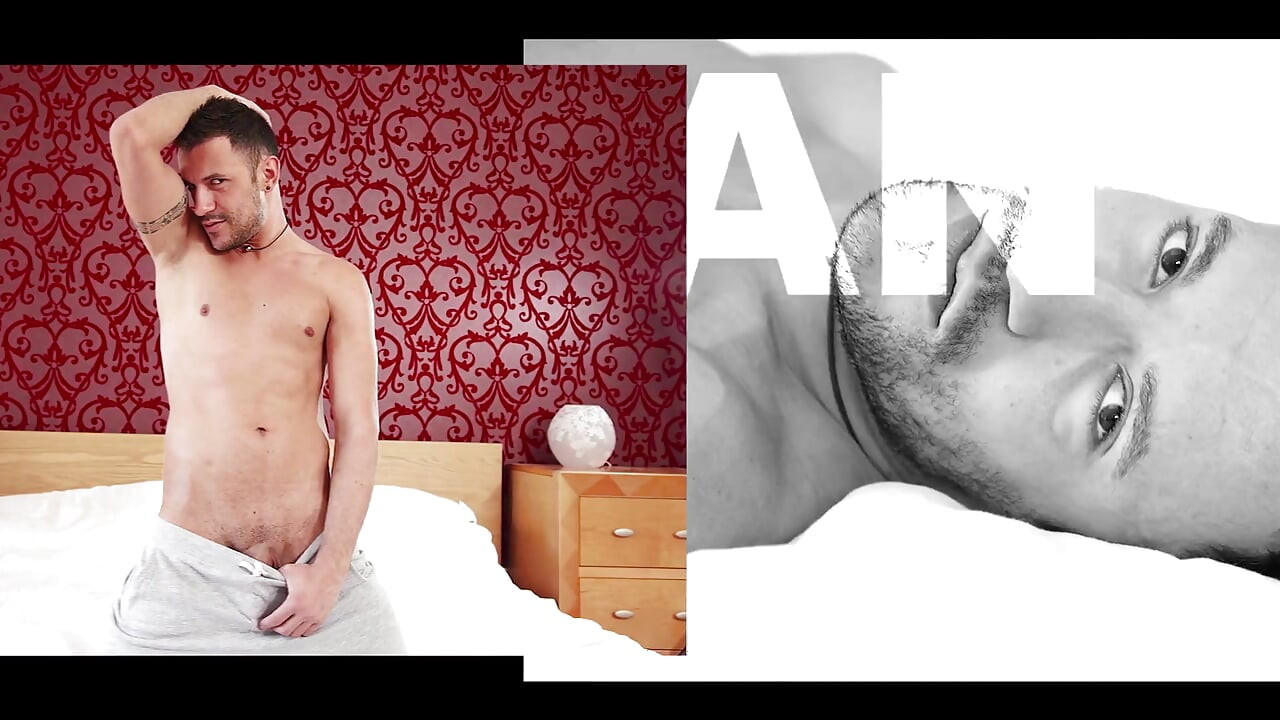 Hij is alleen en eenzaam en hij zal je laten zien hoe je aan je homo-pik kunt trekken