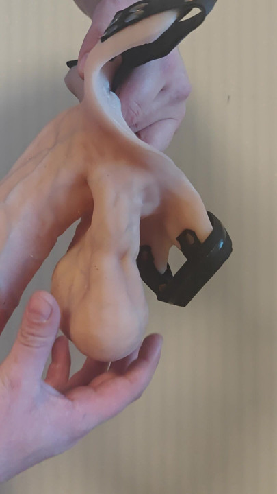 penis code 1029 with movable testicles