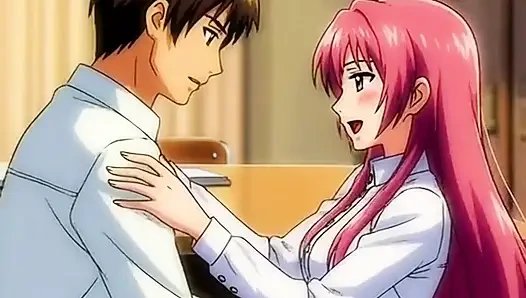 Красивую студентку с огромными сиськами трахнул ее учитель