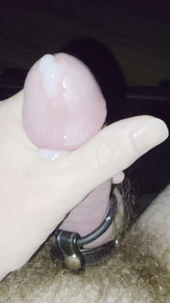 Quick cumshot before work
