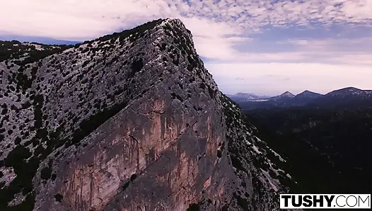 TUSHY Feisty Redhead Audrey Reid Puts Her Man To The Test In Passionate Outdoor Anal Adventure