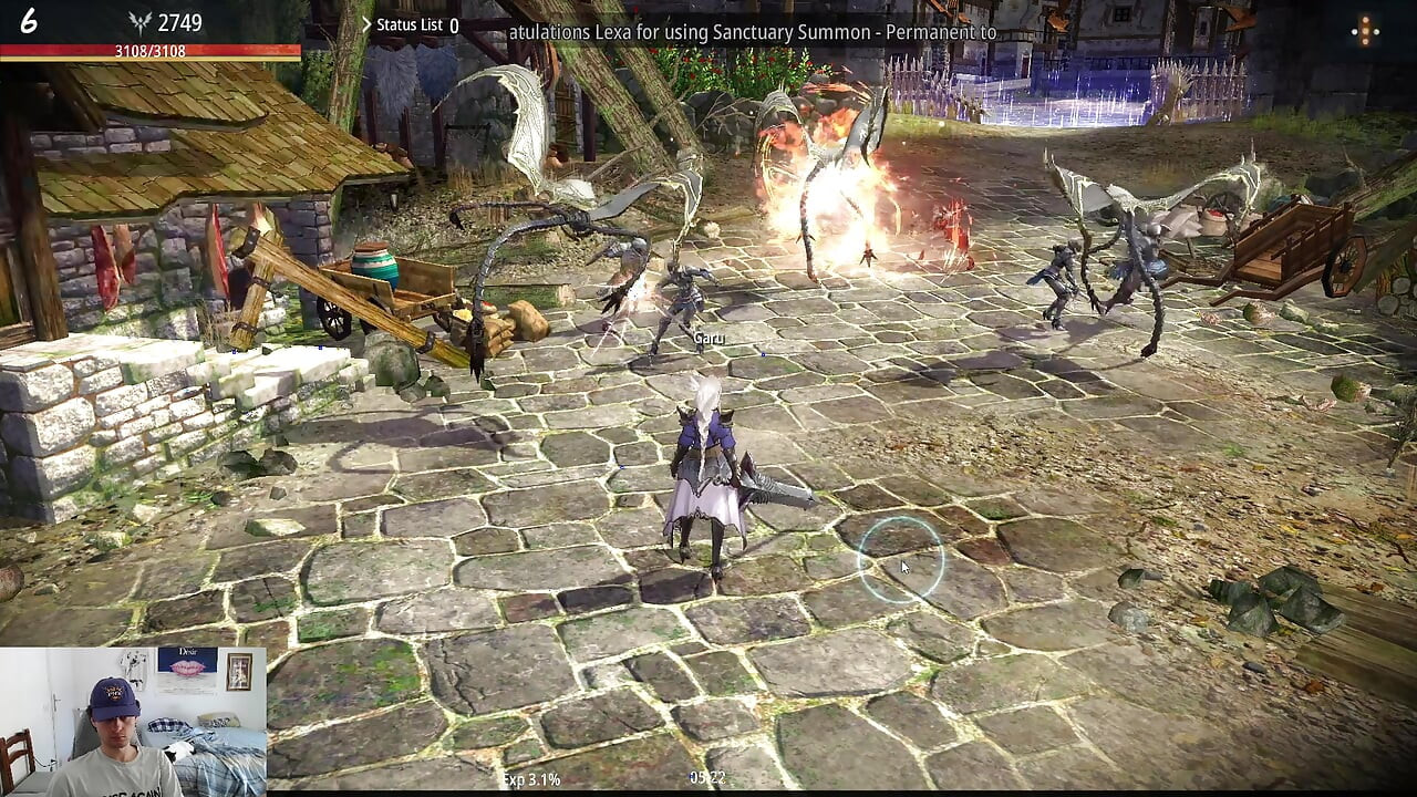 『欲望の玉座』MMORPゲームプレイパート1
