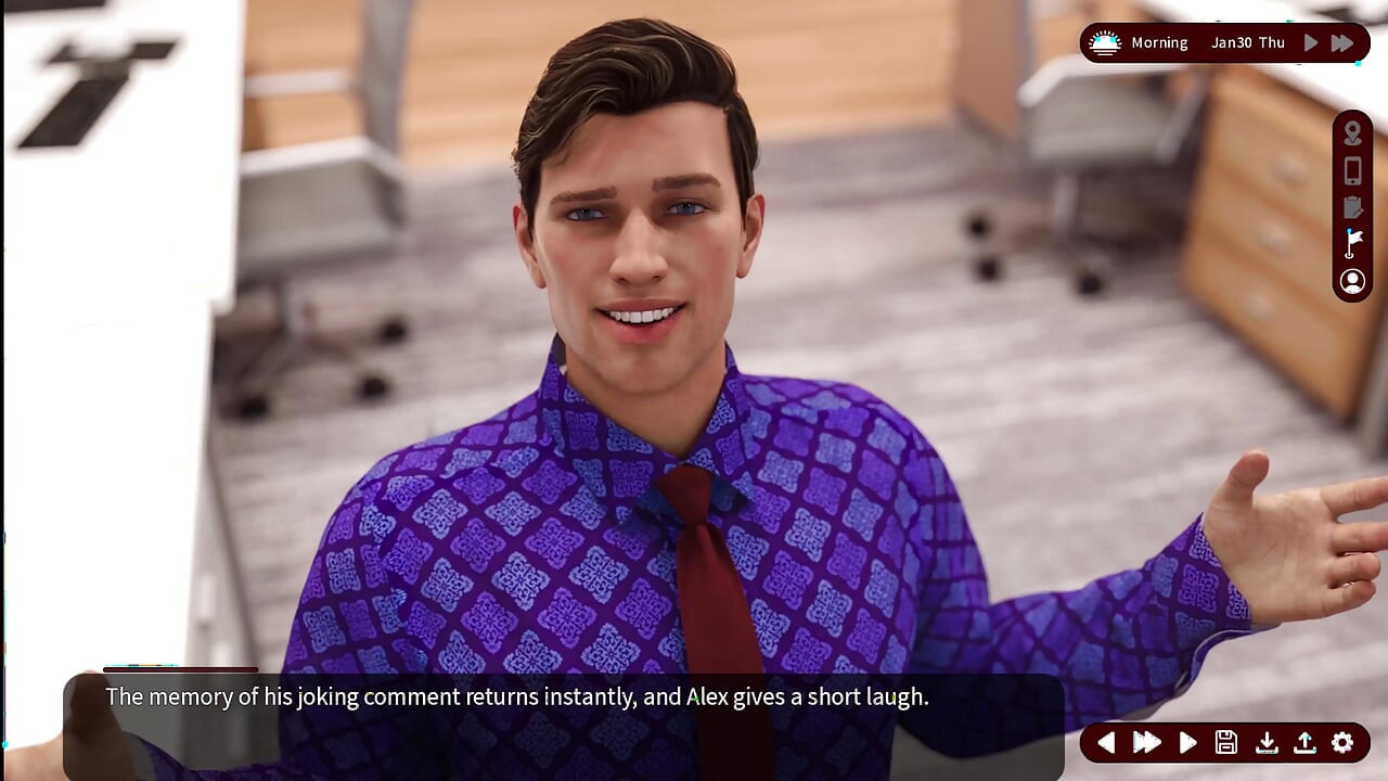 欲望のささやき 22 サラはブティックのアシスタント、ルイに胸を見せた