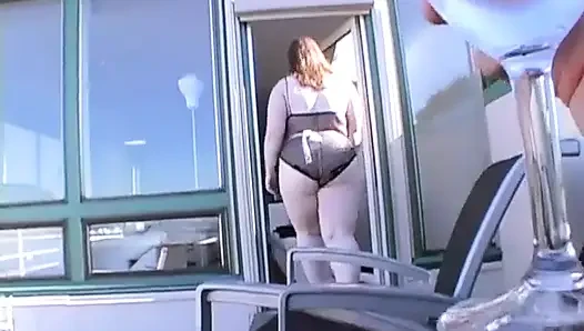 BBW kinky amateur maid gets ridden and reamed