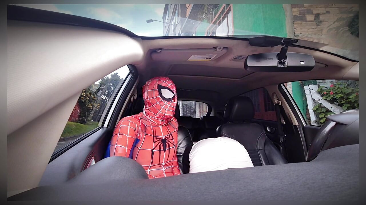HORNY OTAKU GIRL IN HUGE ASS AND TIGHT PINK PUSSY GETS FUCKED BY SPIDERMAN