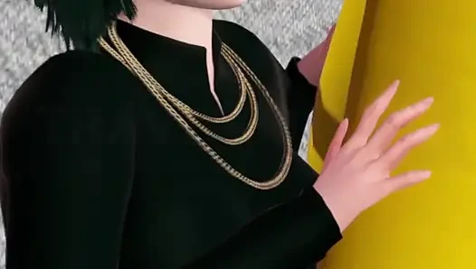 One Punch-man Fubuki and Saitama // Parody