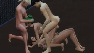 Gangbang en el asilo de Strangerville