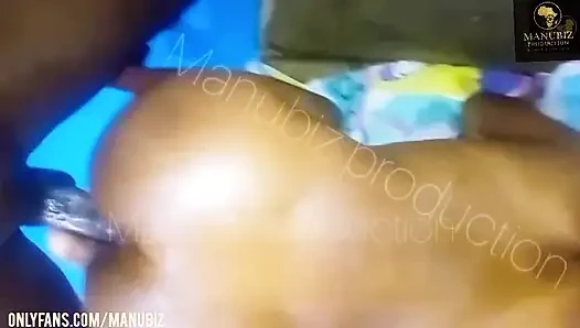 Hot fucking Doggystyle petite Kenyan lady on the coach she is so sweet