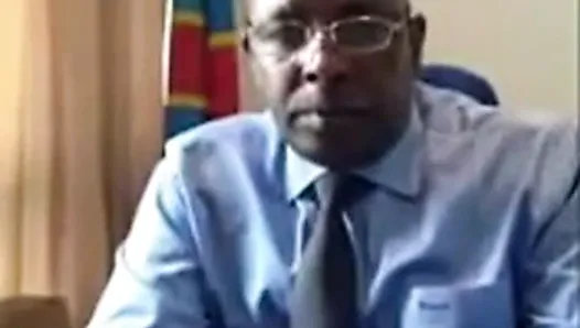 Deputy Minister of Congo Masterbating