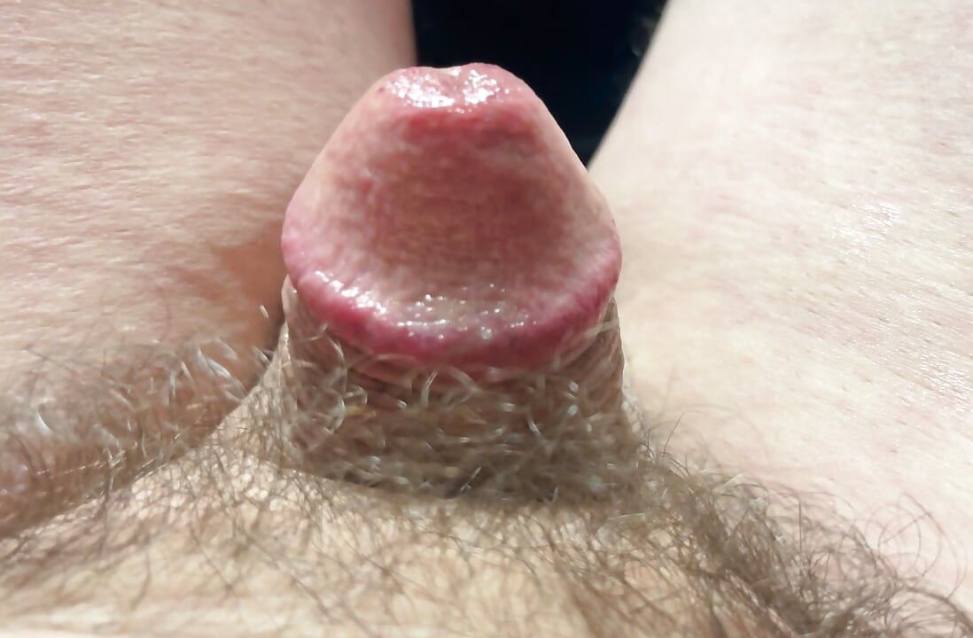 Huge one and a half inch cock jack off