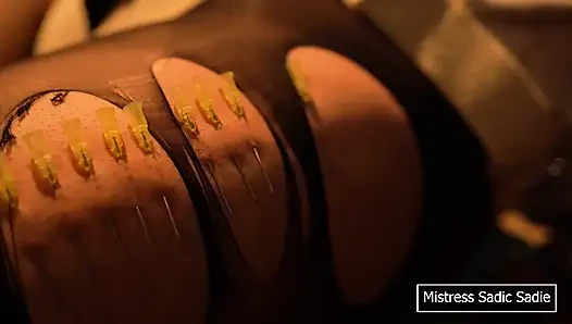 Needle Bondage and CBT