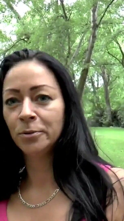 MILF HAS OUTDOOR SEX WITH STRANGER | Clip 1