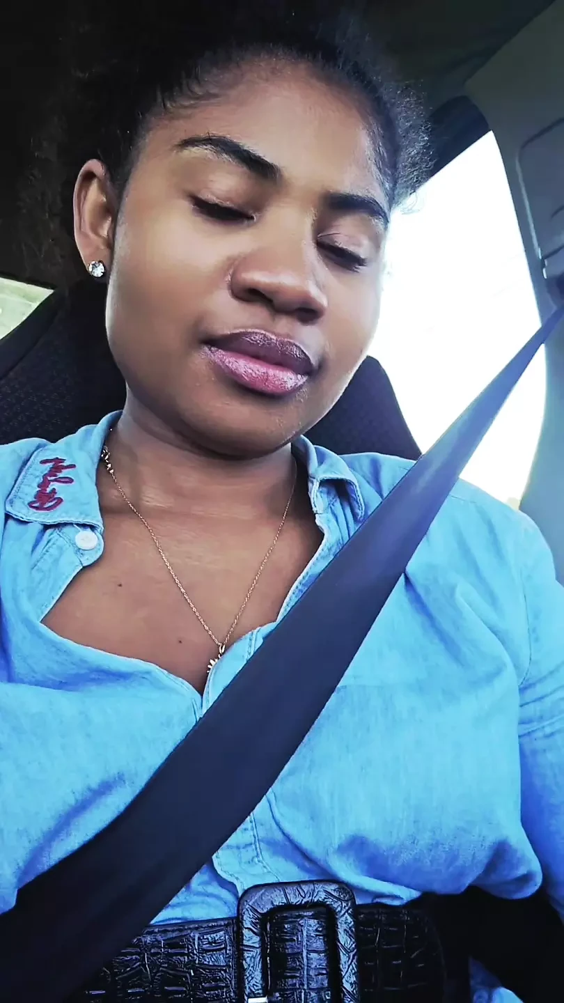 Exhibition of my ebony in the car