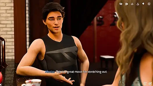 Alexis mengira ini hanya yoga sampai devilla menuntunnya ke kamar untuk pelajaran pribadi yang lebih buruk