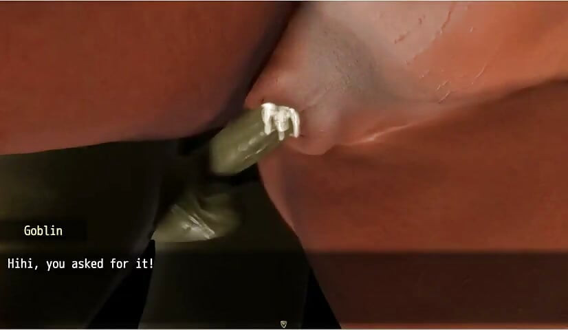 A Struggle with Sins - Gameplay - Roleplay - Female Prisoner Sex with Guard and Goblin Fucks 4 Women