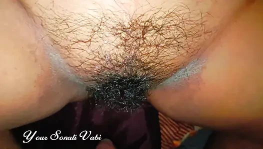 Романтическое видео Sonali Vabi с домашним учителем, трахом всей ночью