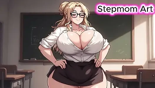 JOI Stepmom Naughty Teacher Squirt - Come with me 100% You'll cum - Dirty Talk
