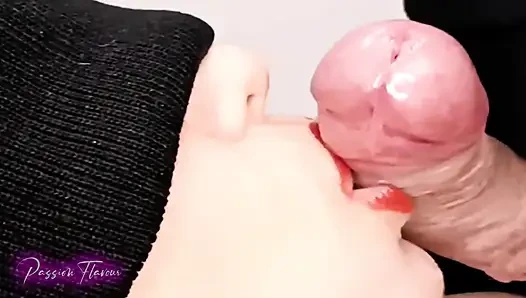 Delicious Cum Cream in My Rich Mouth