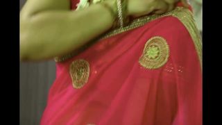 Desi ubrany w sari bardzo, bardzo hoooot