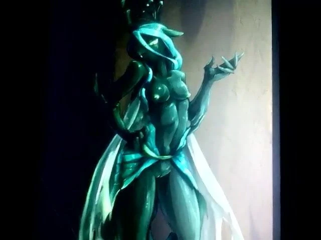 Queen Chrysalis Cum Tribute