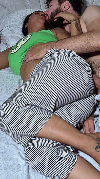 Romantic and Real Couple Sex at Home