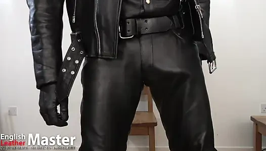 Leather Dom instructs you to send money your small cock findom SPH PREVIEW