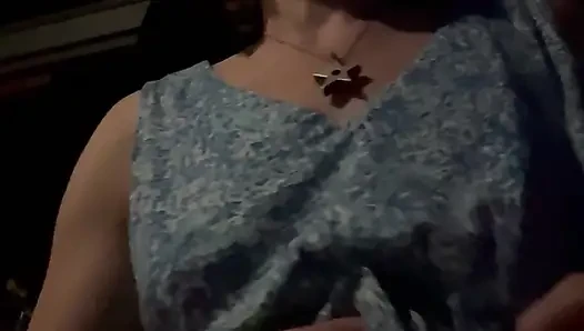 Tit flashing train striptease as I get ready for bed whilst on a 65 hour journey from L.A. to Chicago