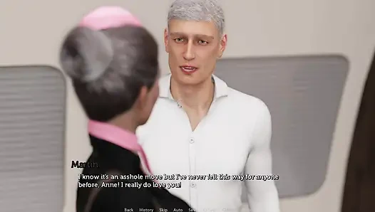 The Adventurous Couple 96 Tony Father Fucked Anne Good on the Plane