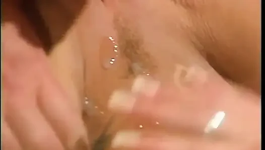 Two hot club chicks ride guy in club