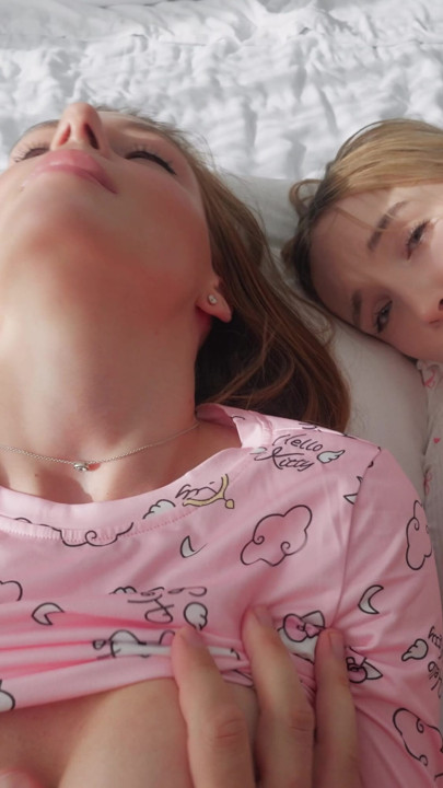 Hardcore College Threesome Ends With Babes Loaded Internally
