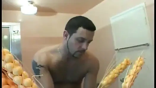 Nasty dark-hared housewife Cheyenne Hunter with big jugs begs her fringe to poke her in the bathroom