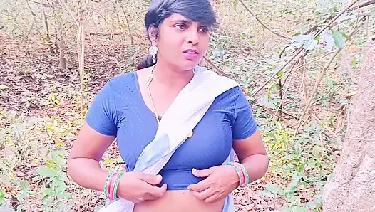 Desi Outdoor Jungle Fuck. Stepmom and Stepson Hardcore Fucking in Forest. Telugu Dirty Talks.