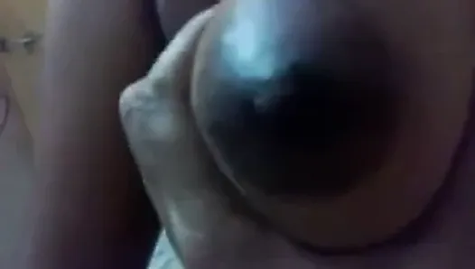 Hand job from a Busty desi babe