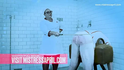 Dominatrix Mistress April - White Room - Pure Beating