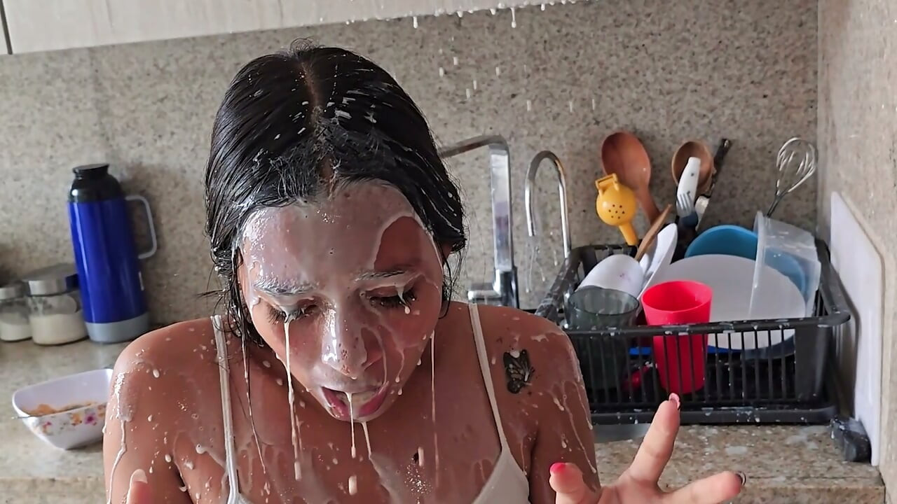 AFTER AN ARGUMENT OVER THE BREAKFAST MILK, TIMY ENDS UP FUCKING HIS STEPSISTER.