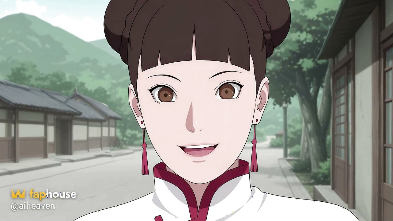 Tenten gaat samen picknicken en neukt je in het bos! Naruto Hentai ongecensureerd pov