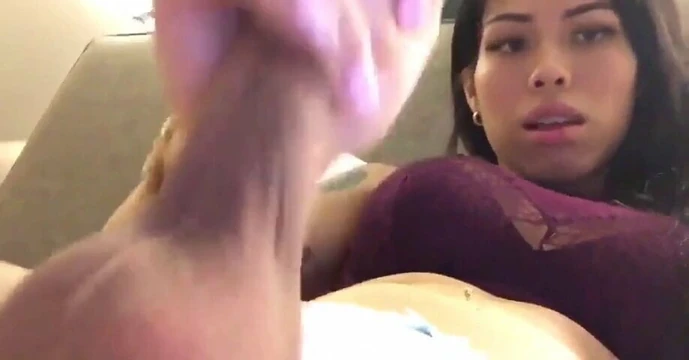 Sweet Jizz Perfect TS wank