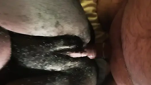 Игра с клитором от большого оллона