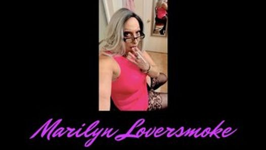 Marilyn loversmoke dulce fumar fetiche se burlan de