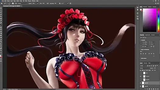 Kurumi timelapse sfw date a live